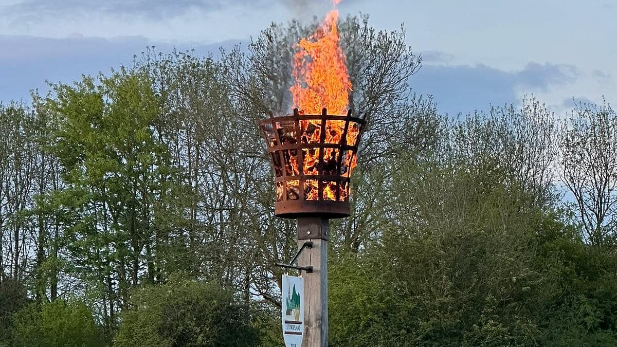 EXCLUSIVE Fury as locals are forced to cancel their VE Day celebrations after travellers pitch up their caravans on village green