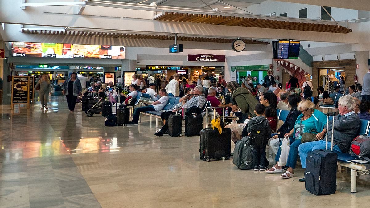 Brits face airport hell at sunny hotspot with lengthy delays ruining holidays before they've even begun