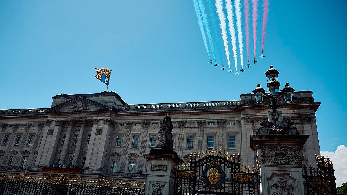 How can I see the Red Arrows' iconic flypast? Map reveals when and where planes will be visible over Britain's skies