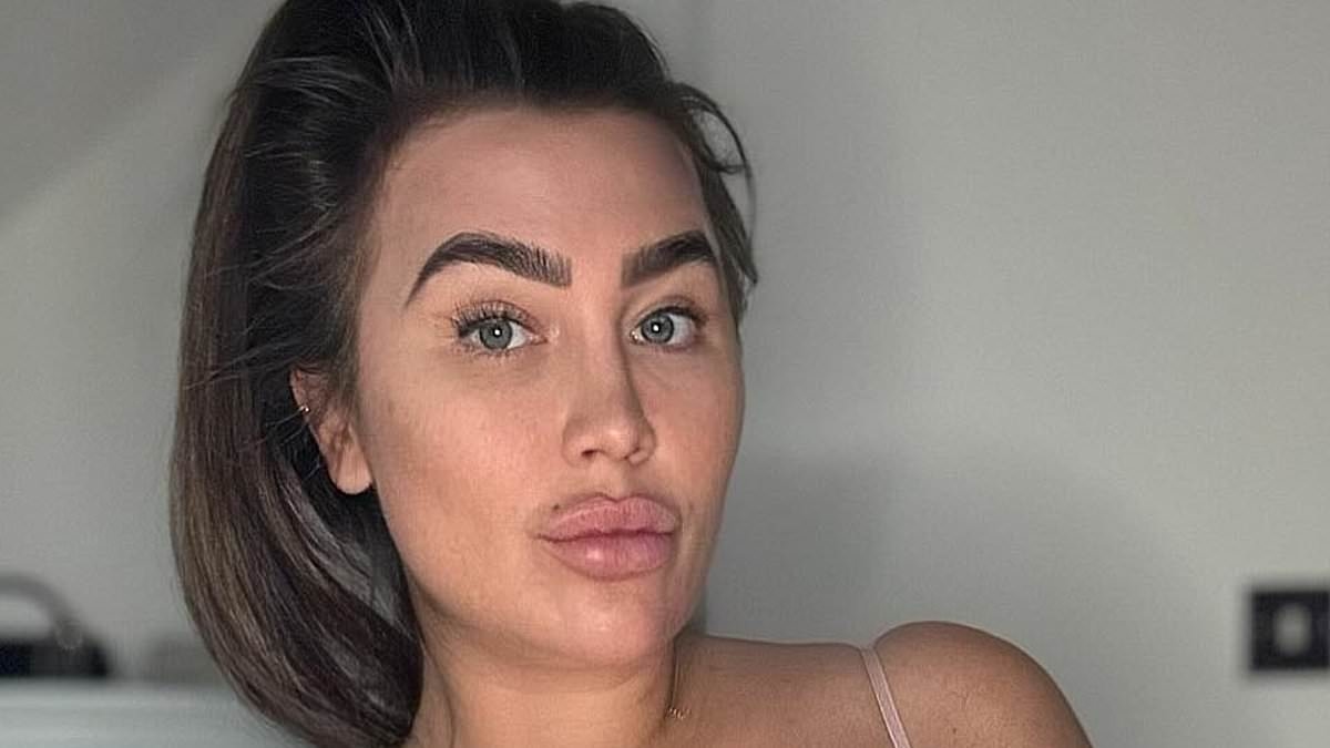 Lauren Goodger reveals she's having her 'heavy' breast implants removed and can't wait to go back to a 'natural look' as she admits they were 'perfect' before but now 'make her look big'