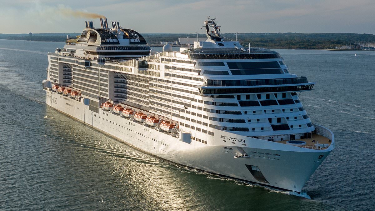 EXCLUSIVE 'Murder victim', 60, who died ‘after fight broke out' on a luxury cruise ship 'was on a stag do': Man, 57, being quizzed over killing