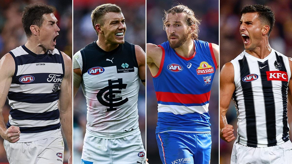 New list ranking the best players in the AFL leaves some footy stars crying foul - so do YOU agree with the pecking order?
