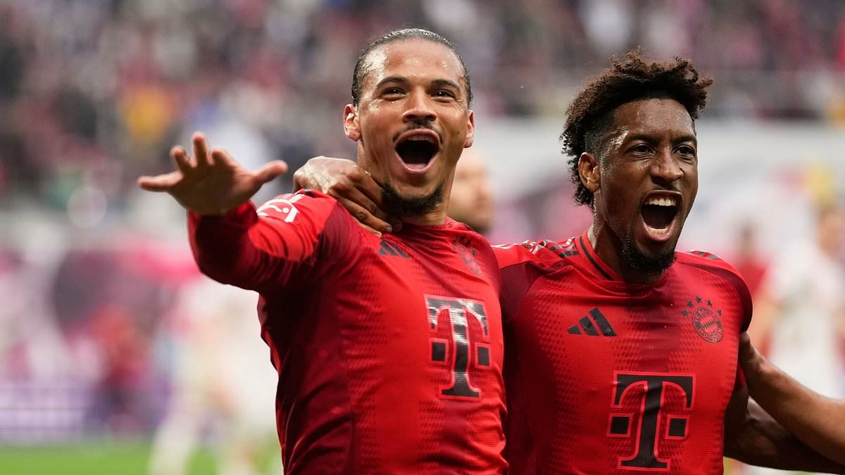 Leroy Sane 'puts two Premier League clubs on alert after shocking Bayern Munich with surprise agent change and last-minute contract U-turn'