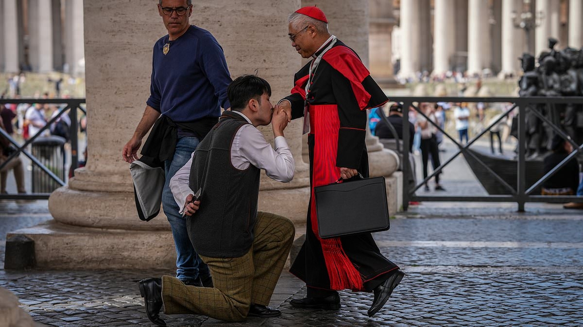 Cardinals come together before the conclave: Senior members of the church start arriving at in Rome as they prepare to elect new Pope