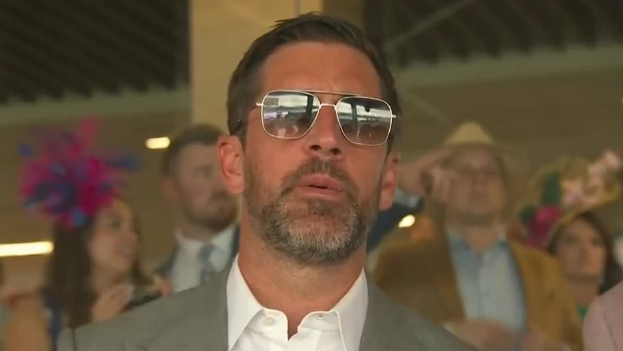 Pat McAfee offers new theory on Aaron Rodgers' mystery ring after QB sparked marriage rumors at Kentucky Derby