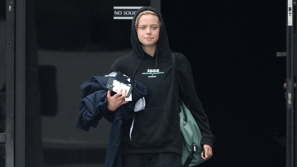 Angelina Jolie's daughter Shiloh drops major hint she's following her mother's footsteps with statement hoodie