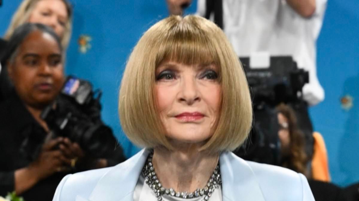 Anna Wintour's awkward word salad response when asked about race leaves Met Gala 2025 fans 'dizzy'