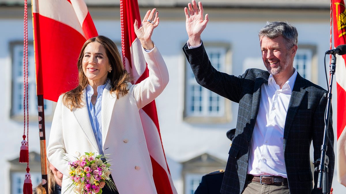 King Frederik and Queen Mary move out of their Danish palace