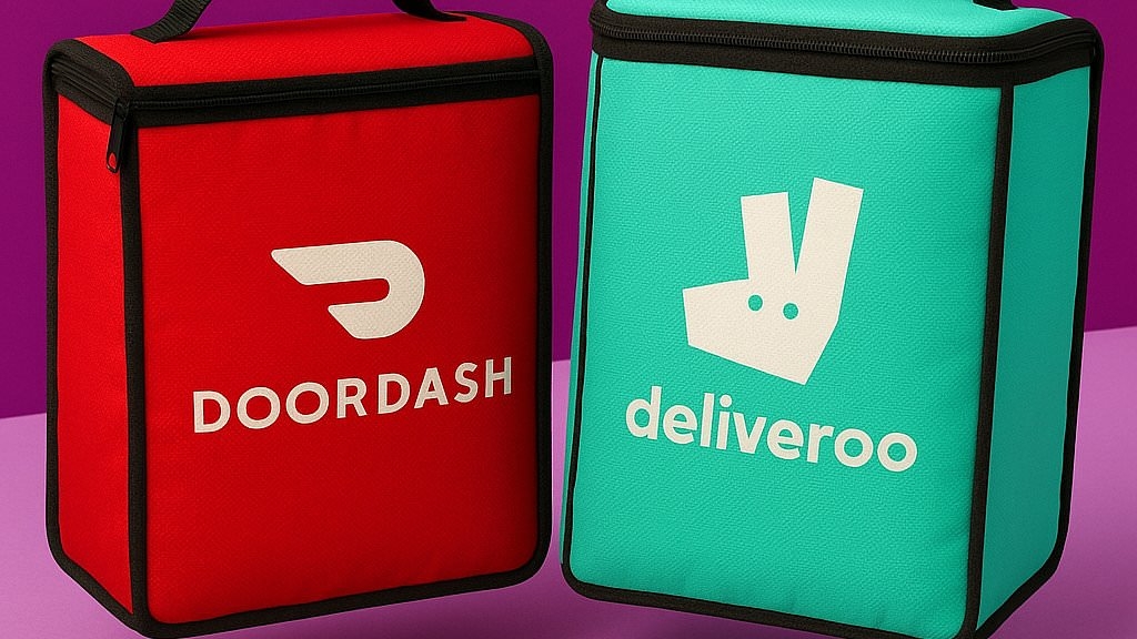 British takeaway! Deliveroo agrees to £2.9bn deal from US rival DoorDash