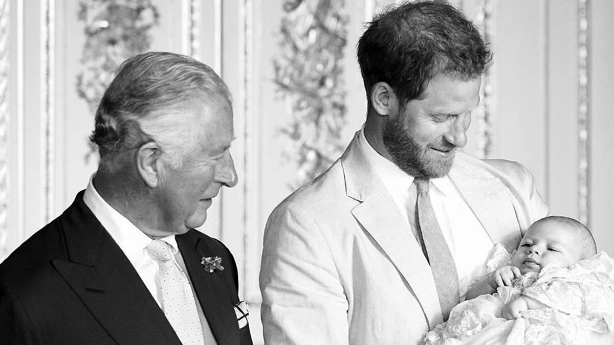 King Charles will feel 'great sadness' at not seeing Archie on sixth birthday amid fears cancer-stricken monarch may never see his youngest grandchildren again due to Harry rift