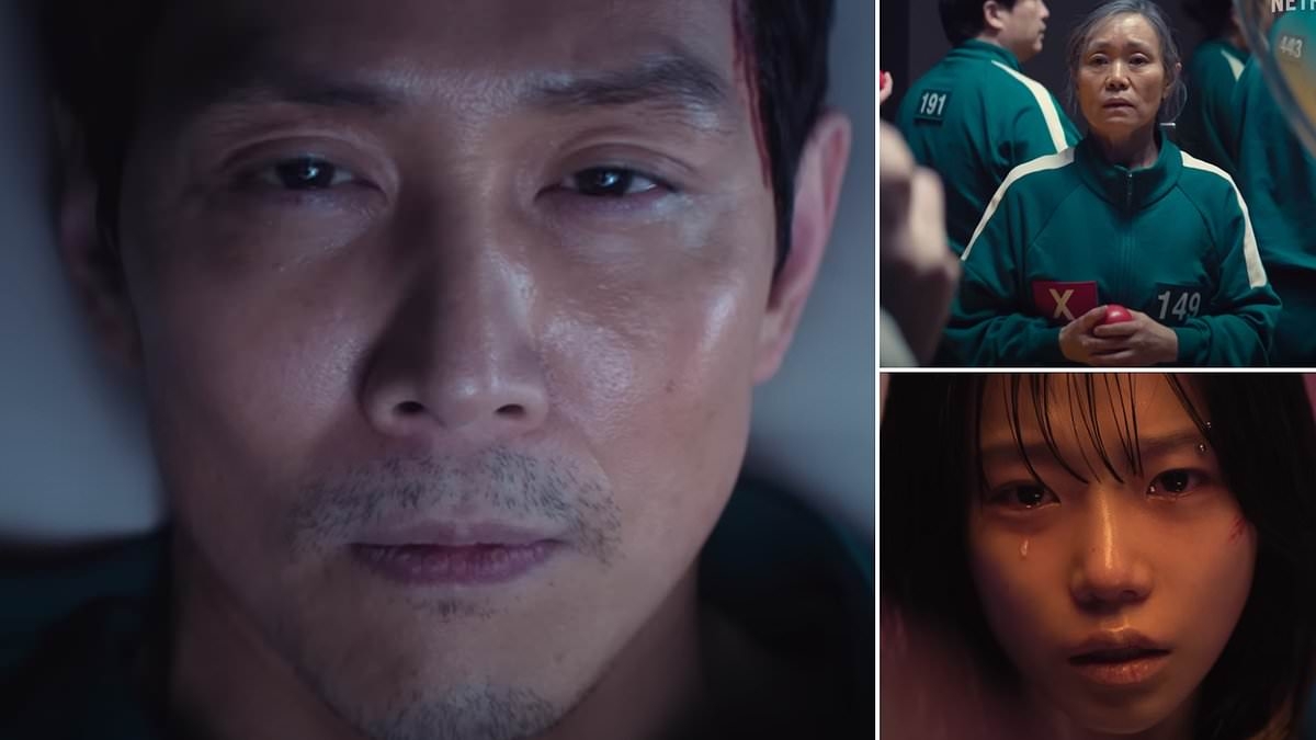Squid Game fans left ‘sobbing and emotionally destroyed' as Netflix reveals ‘devastating' twist in first season three trailer