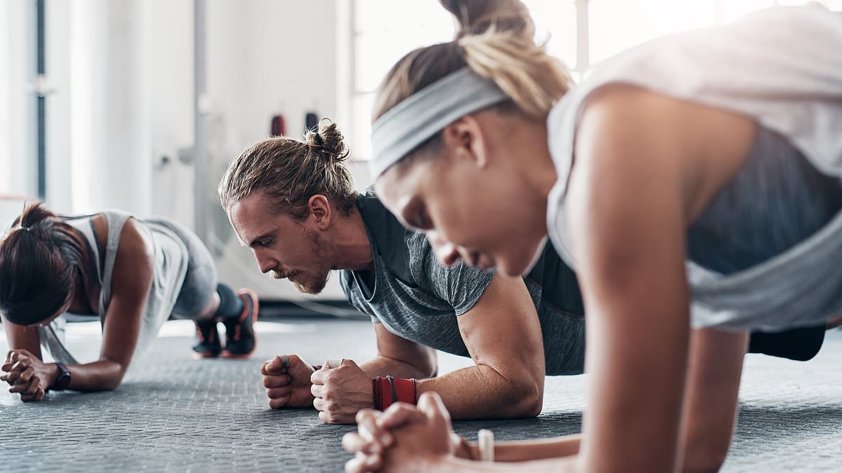Revealed: How long YOU should be able to hold a plank for according to your age
