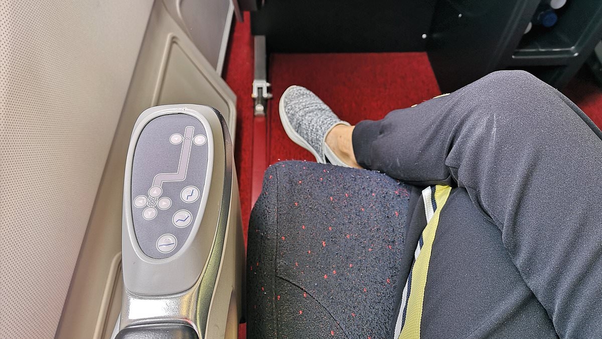 Expert reveals why you should never cross your legs while flying on a plane - and how to reduce your risk of being ill