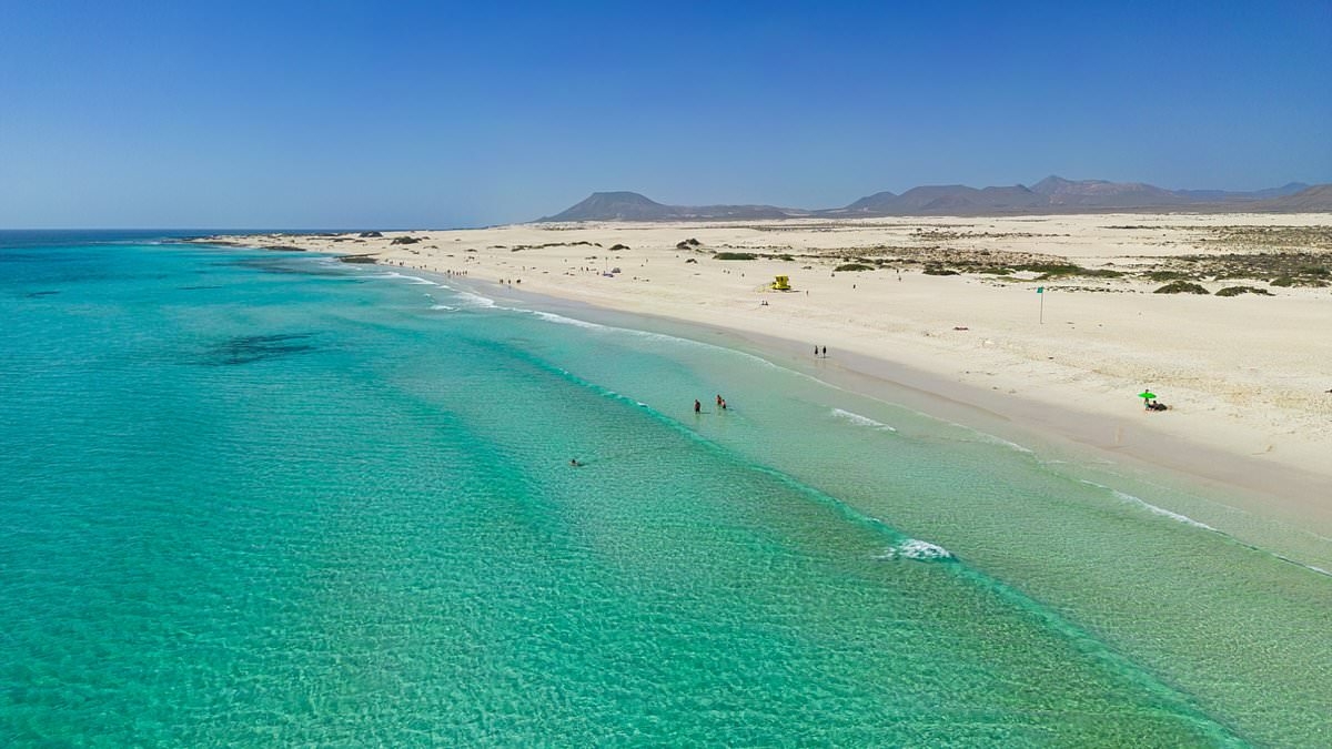 Flights to 'Maldives of Europe' just four hours away are less than £90 in summer
