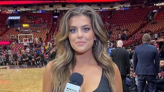 Stunning Miami Heat reporter Trish Chistakis reveals her new nickname after going viral