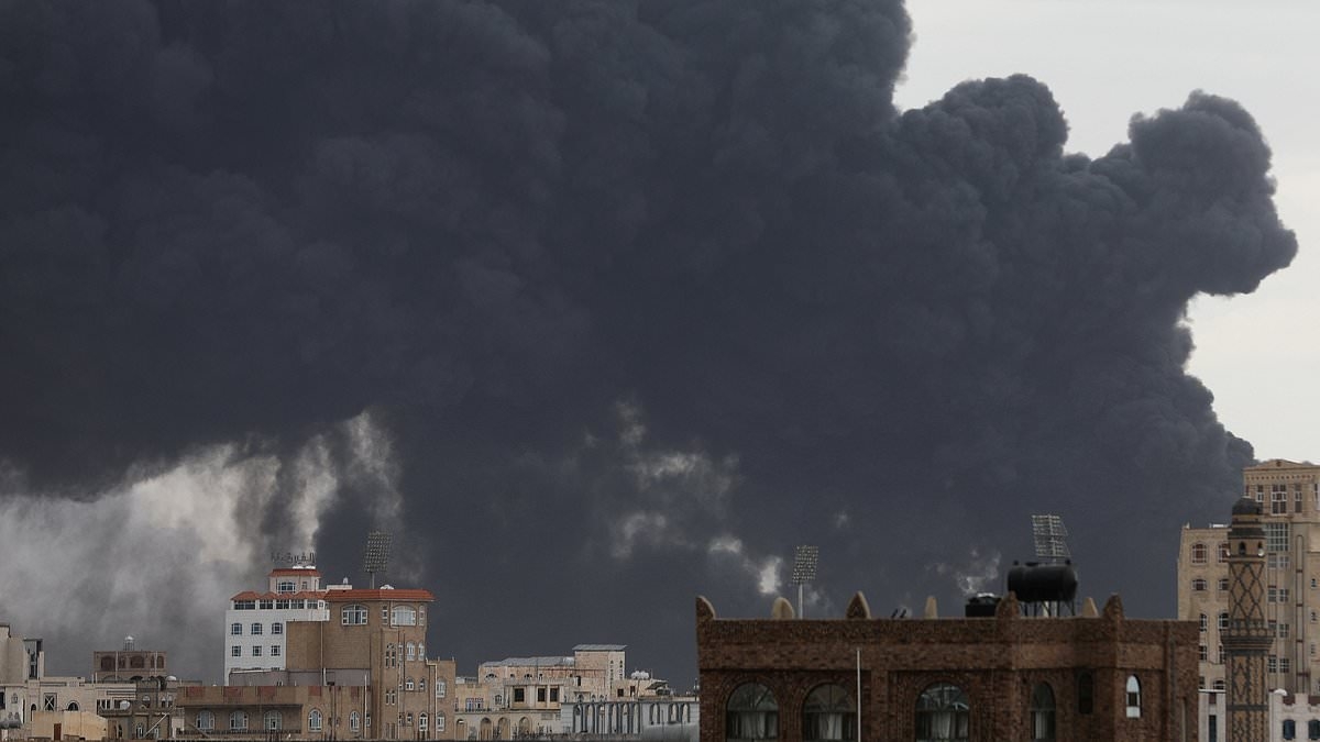Israel bombs Yemen's international airport in 'revenge strike' after Iran-backed Houthi rebels attacked Ben Gurion