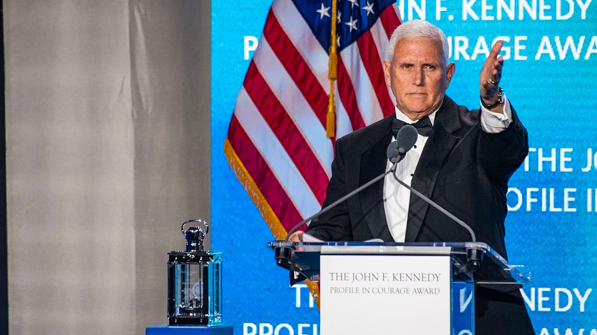 Mike Pence criticizes key elements of Trump agenda