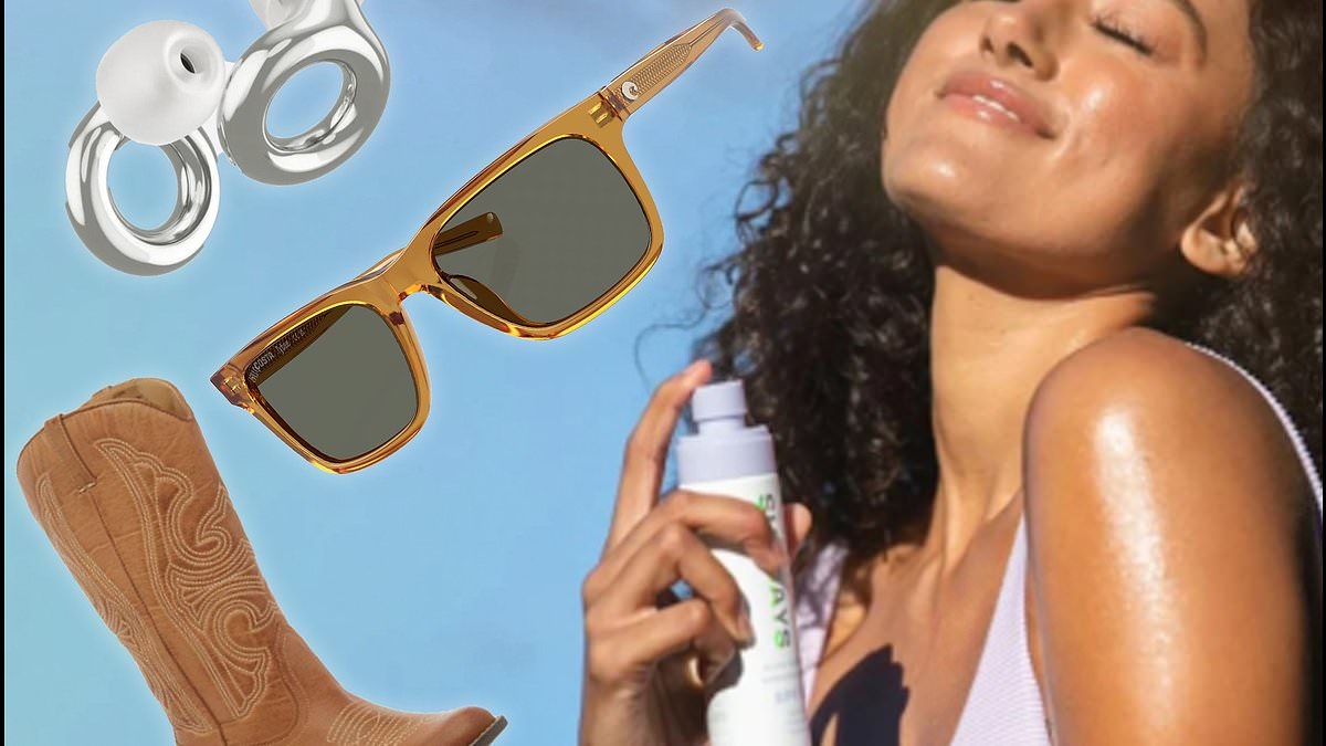 Must-have festival essentials to pack from a hydration mix packed with vitamins, to a pair of chic earplugs that protect your ears without compromising sound