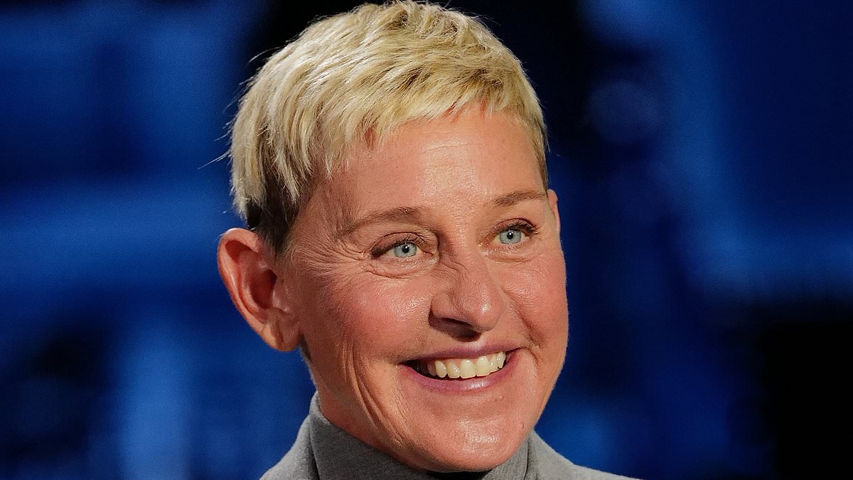 Ellen DeGeneres, 67, doesn't look like this anymore as she changes her hair drastically to do farm work in England