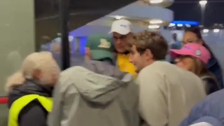 Desperate Inter Milan supporters beg stewards to let them back into San Siro after leaving Champions League classic against Barcelona at 3-2 down - as fans declare it 'serves them right'