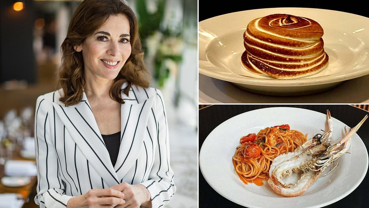 Nigella Lawson races to Sydney restaurant hours after landing and is left 'purring with pleasure': 'It's one of my rules for a good life'