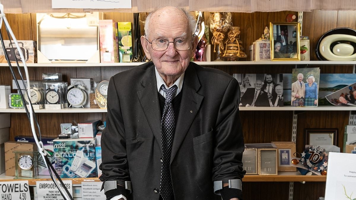 I'm Britain's oldest shopkeeper but despite being 100 years old I don't think I'll ever retire - and here's why