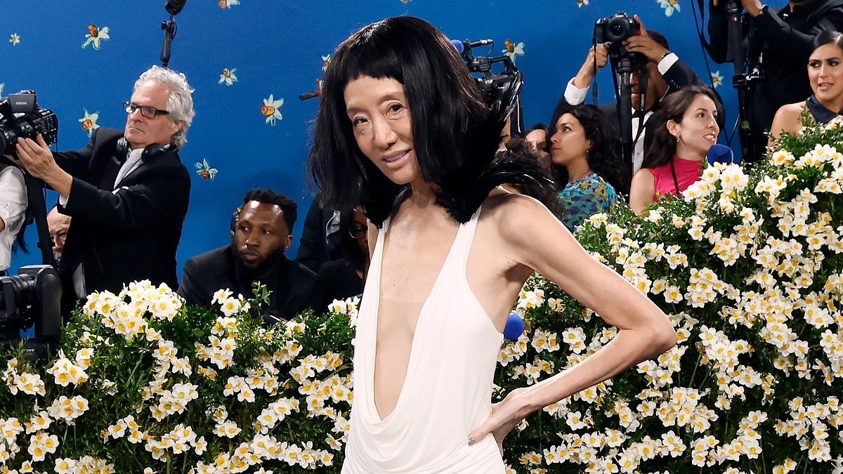 She's the same age as Meryl Streep and Julie Walters, but what IS the secret to Vera Wang's youthful looks as she dazzles in very low-cut dress at the Met Gala?