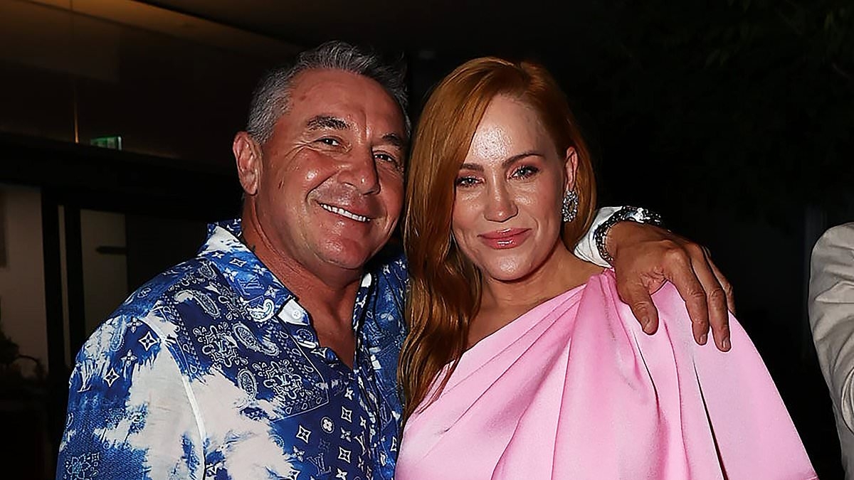 MAFS groom Tony Mojanovski steps out for first time after suffering a heart attack as he joins Jules Robinson at JAECOO launch hosted by Nine