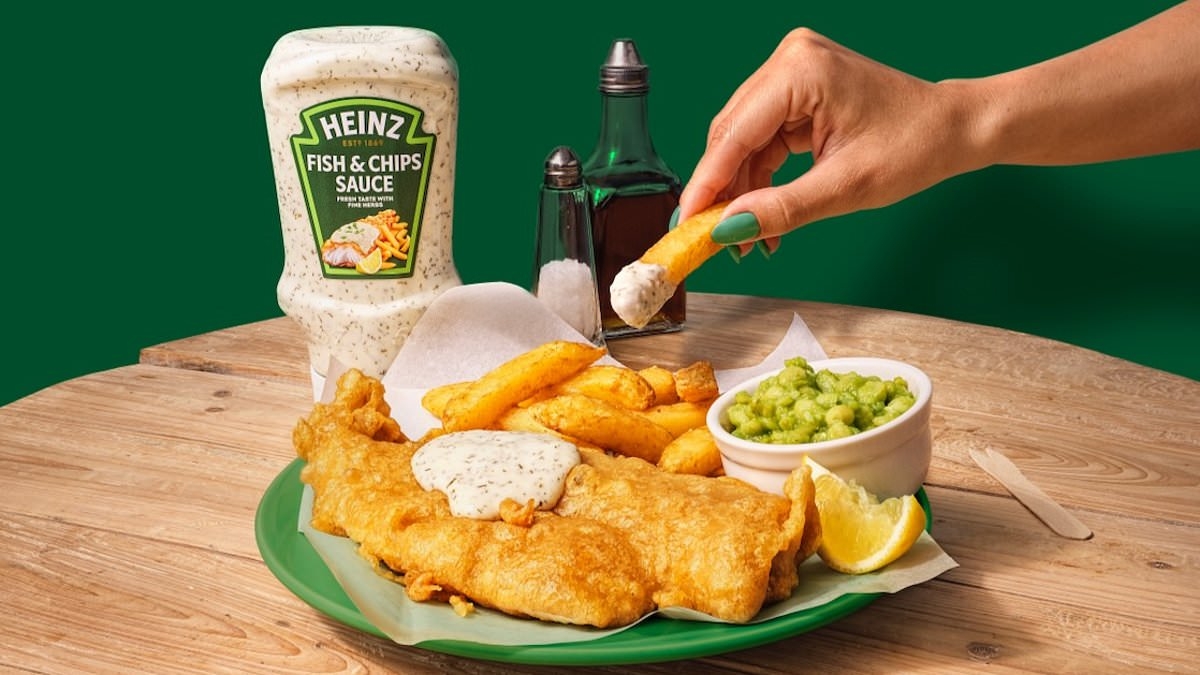 Saucy! Heinz claims to have invented a brand new 'fish and chip sauce' - but shoppers say it is an old favourite under a different name