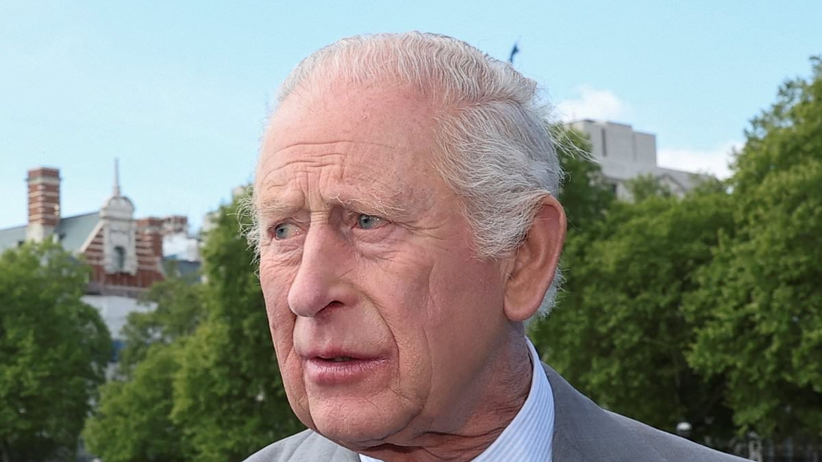 King Charles switches up his commute as he takes an Uber boat along the River Thames