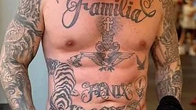 This tattooed star who worked with Jennifer Lopez is celebrating his 40th birthday, can you tell who he is?