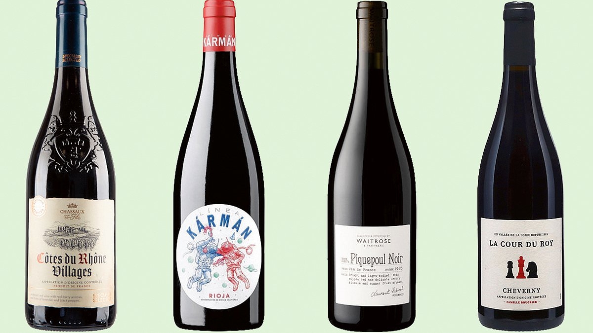 Our wine expert reveals the best red wines to serve chilled this spring, including a £7 supermarket pick