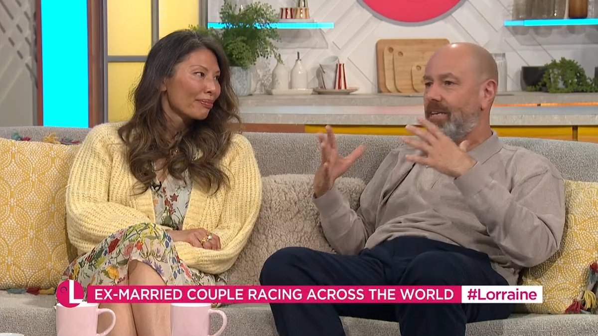 Race Across The World's Gaz leaves ex-wife Yin fighting back tears with heart-wrenching confession live on Lorraine
