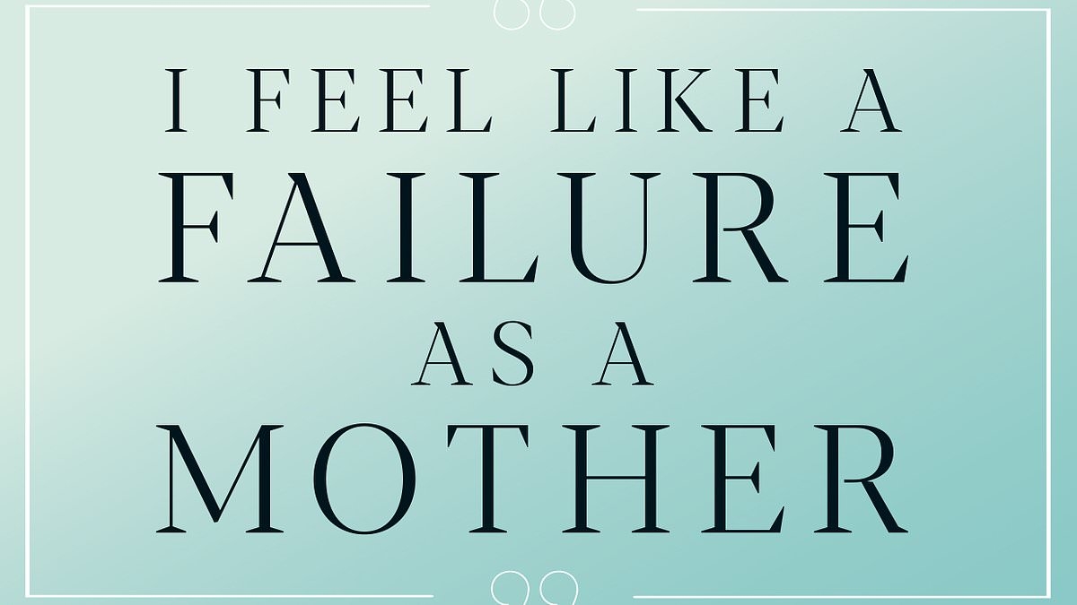 DEAR CAROLINE: I thought motherhood would give me a sense of purpose. Instead, I've lost who I am and I feel like a failure