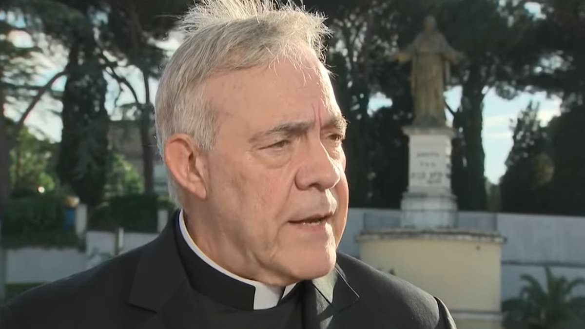 Does this priest look familiar to you? Meet the Father with a famous brother who has a VERY different lifestyle as he appears on Sky News