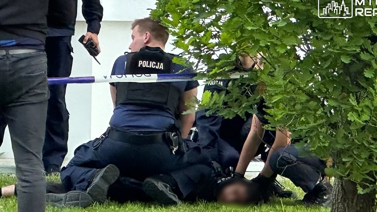 Woman 'decapitated in axe attack' at Warsaw University: Polish man, 22, arrested over killing on campus