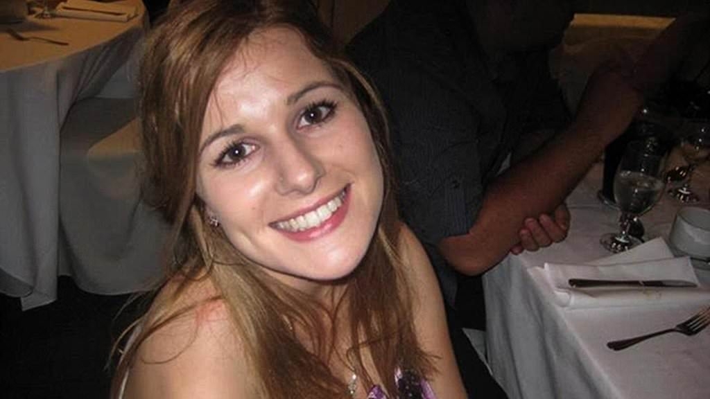 Family shocked after seeing daughter's killer on day release