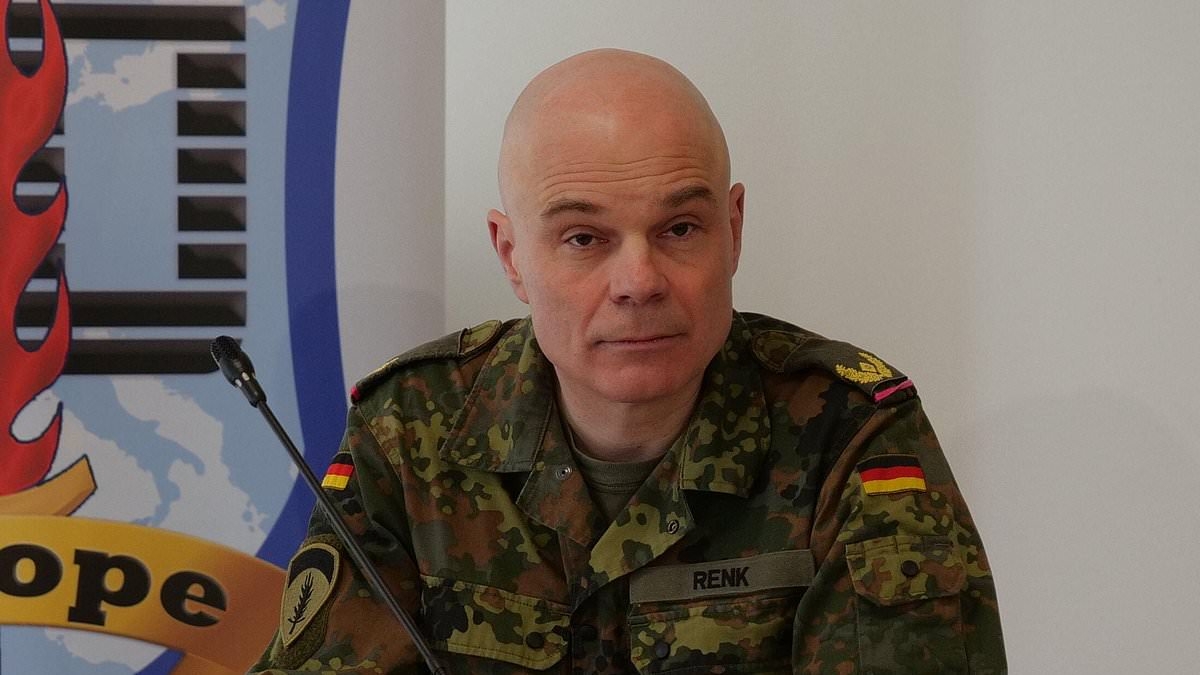 Germany sacks top NATO general 'for making rape joke in front of female British army officer'