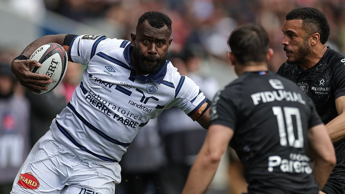 BREAKING NEWS Josaia Raisuqe dead aged 30: Castres and Fiji star passes away in road accident on the way to training in France as rugby world pays tribute