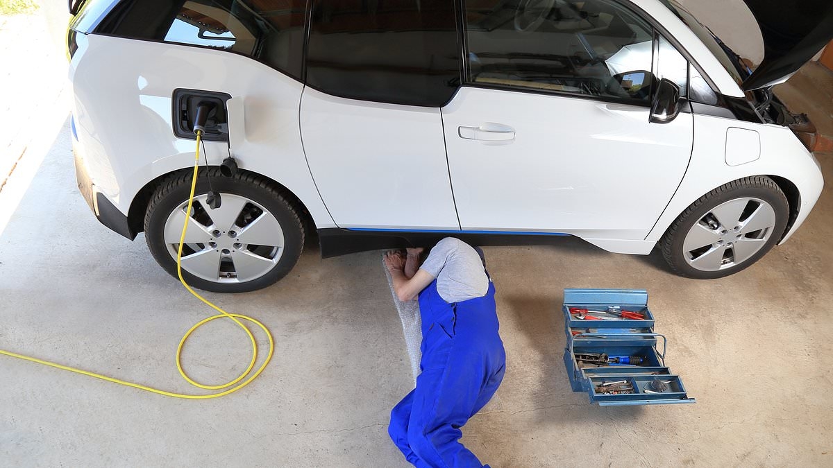 EXCLUSIVE Here's how much cheaper it is to service an EV compared to a petrol, diesel or hybrid car over five years