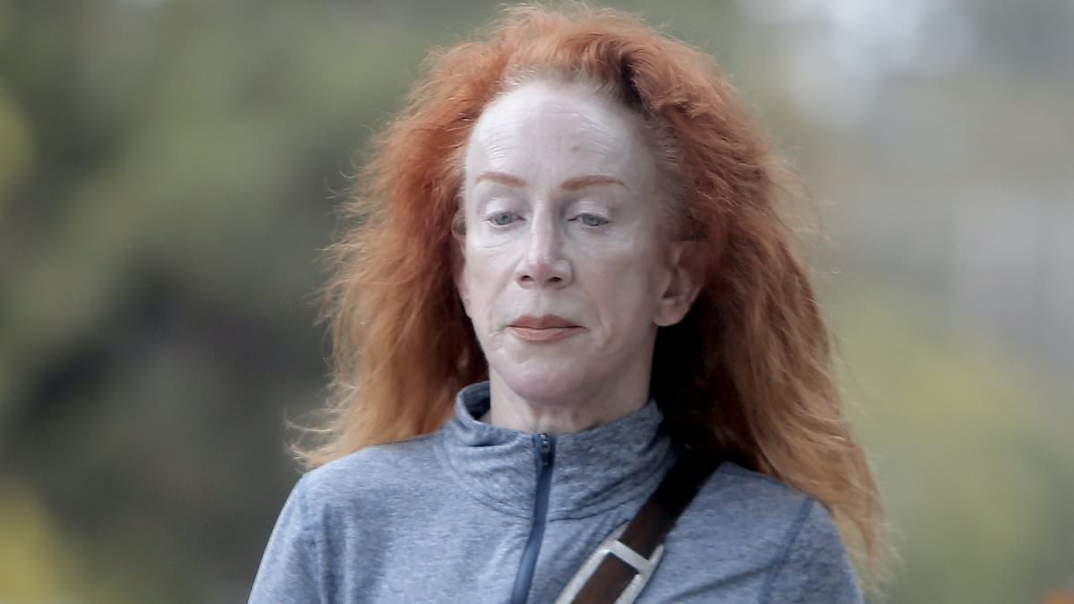 EXCLUSIVE Pale and frail Kathy Griffin sparks health fears while spotted hiking in Malibu after hysterectomy