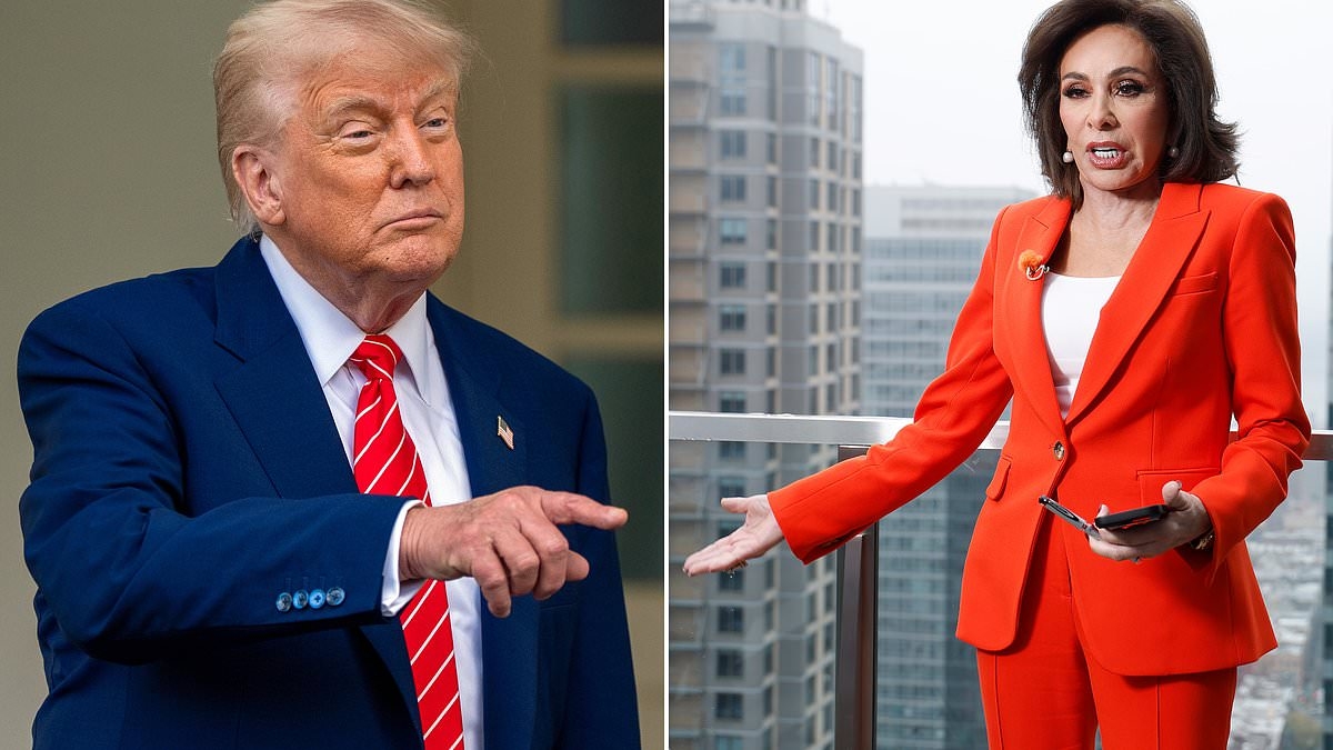 BREAKING NEWS Trump chooses Fox News host Jeanine Pirro for top job after withdrawing controversial pick