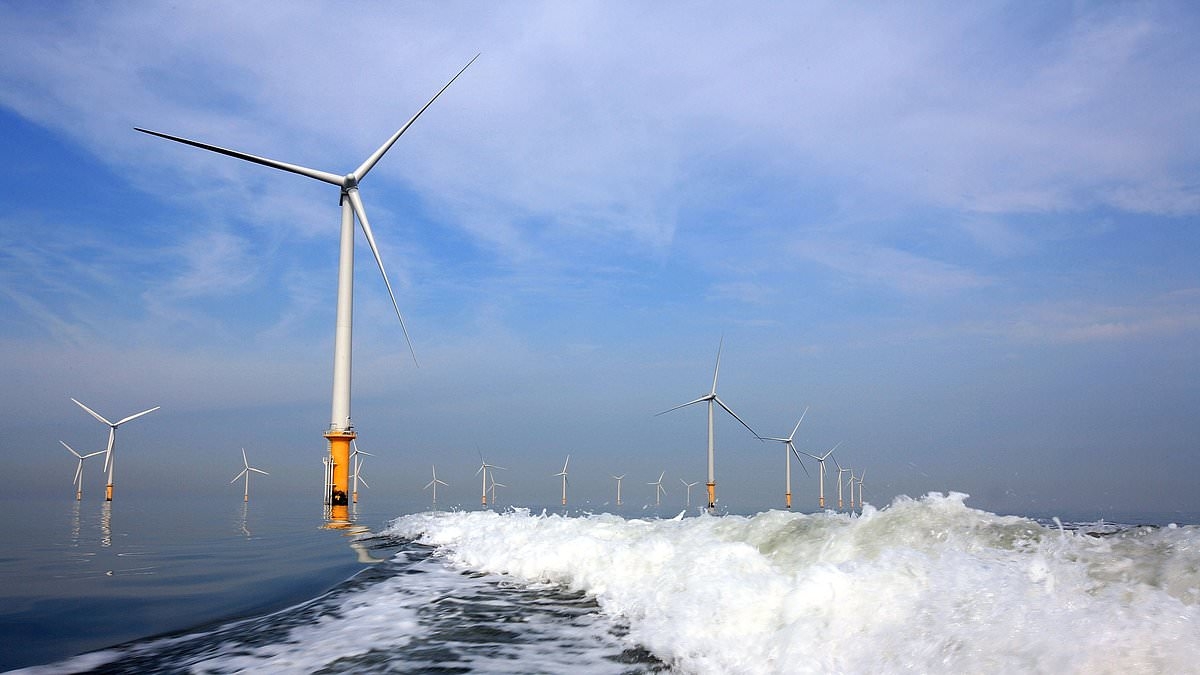 Mystery as man's body found near offshore wind farm: Police probing 'unexplained' death