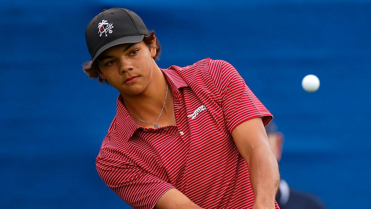 Tiger Woods' son Charlie fails to qualify for US Open in fresh setback
