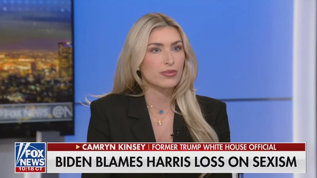 Terrifying moment Fox News contributor Camryn Kinsey faints live on air while stunned anchor looks on