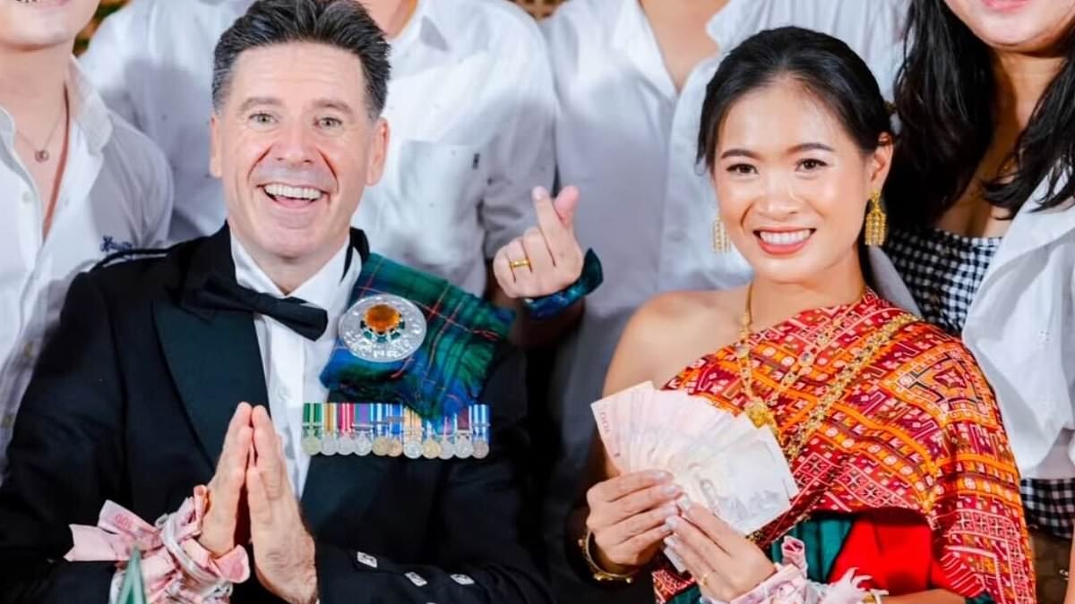 EXCLUSIVE Inside the tropical Hua Hin lovenest of army major Graeme Davidson accused of murdering his wife in Queensland kayak 'drowning' - where their SON is now hiding out with his father's new young Thai bride