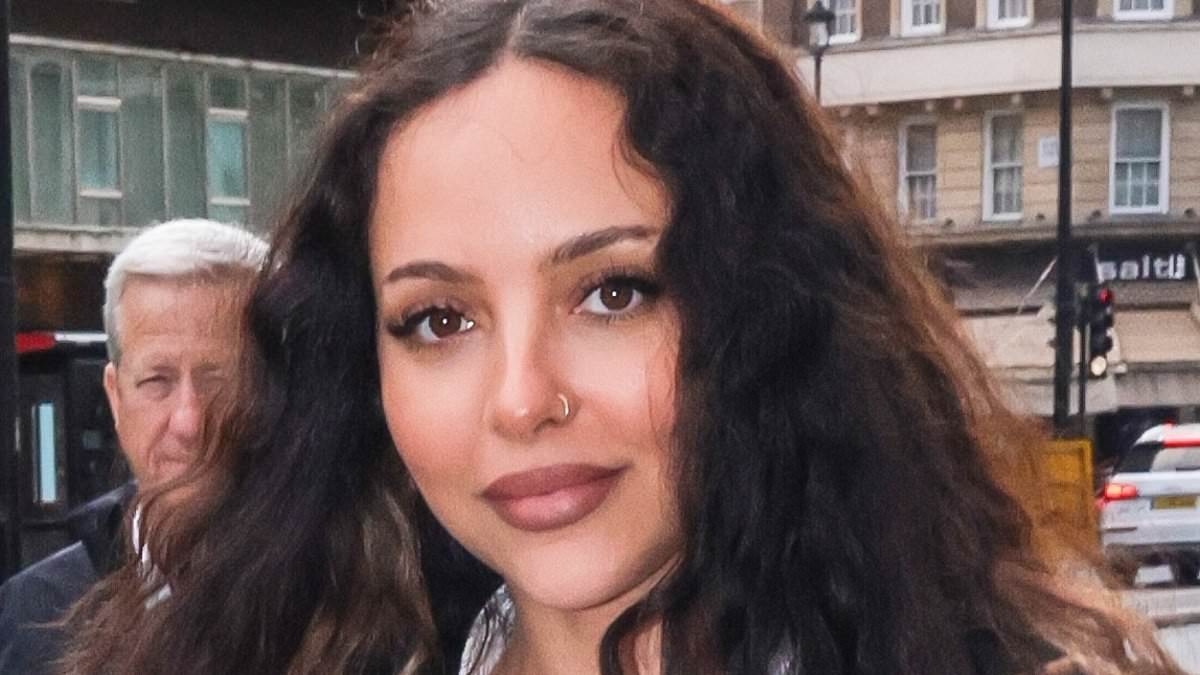 Jade Thirlwall shows off her impeccable sense of style in oversized blazer and maxi shirt as she arrives at Joining Hands for Gaza gala dinner