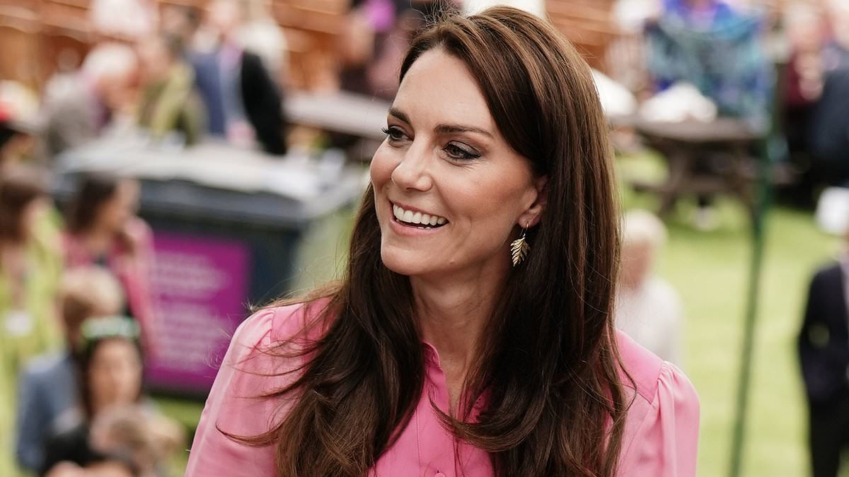 The Catherine Rose is revealed! RHS honour Princess of Wales' 'work to highlight healing power of nature' as they name stunning pink flower after her