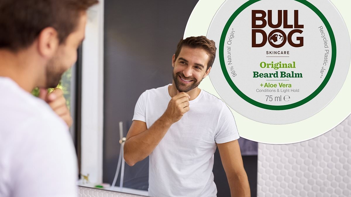 This £8 beard balm is being hailed as the 'BEST on the market' - users say it leaves facial hair soft, smooth and 'perfectly' styled