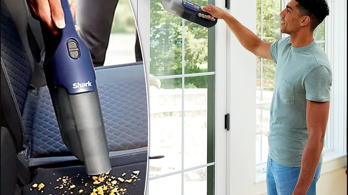 Shark handheld vacuum praised for 'great suction' drops to under $35 with our code